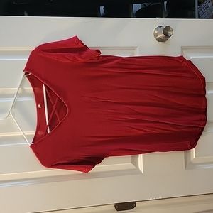 Light weight red shirt